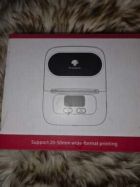 Phomemo M110 Smart Label Printer Bluetooth Thermal Sticker Printer Machine Black